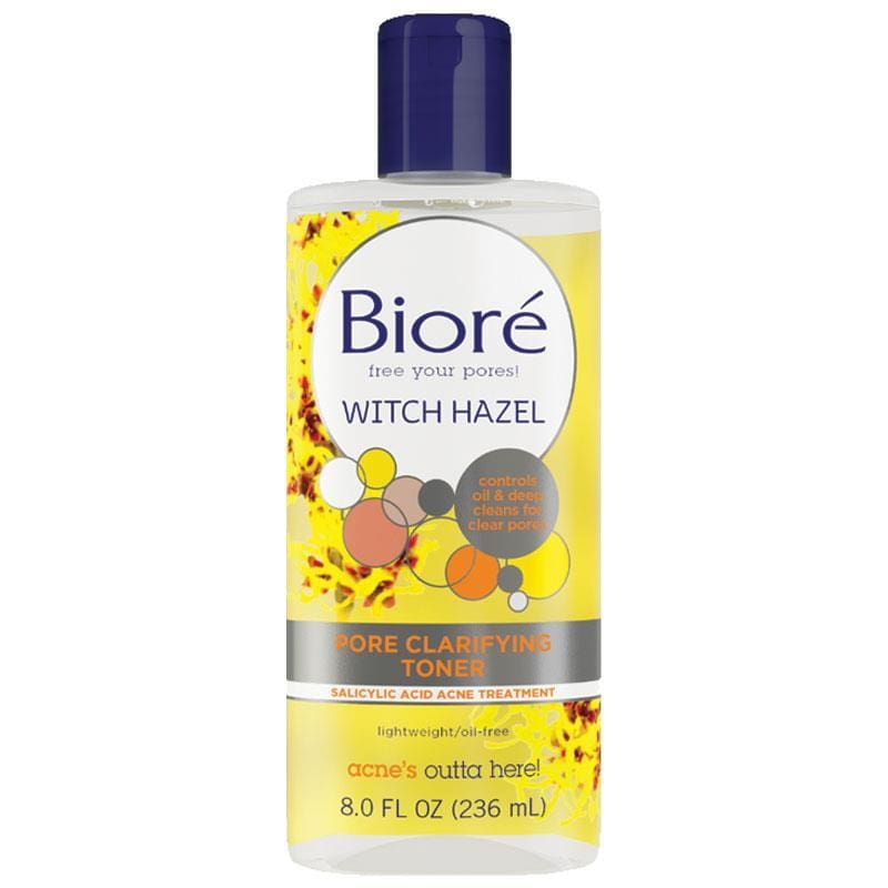 Biore Witch Hazel Pore Clarifying Toner 236ml front image on Livehealthy HK imported from Australia
