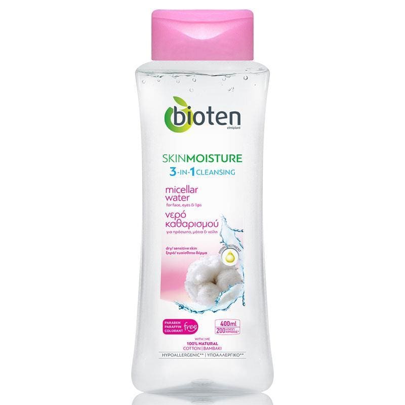 Bioten Micellar Water Sensitive Skin 400ml front image on Livehealthy HK imported from Australia