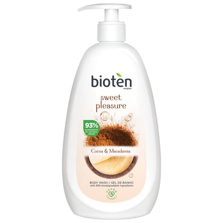 Bioten Shower Cream Cocoa & Macadamia 700ml front image on Livehealthy HK imported from Australia