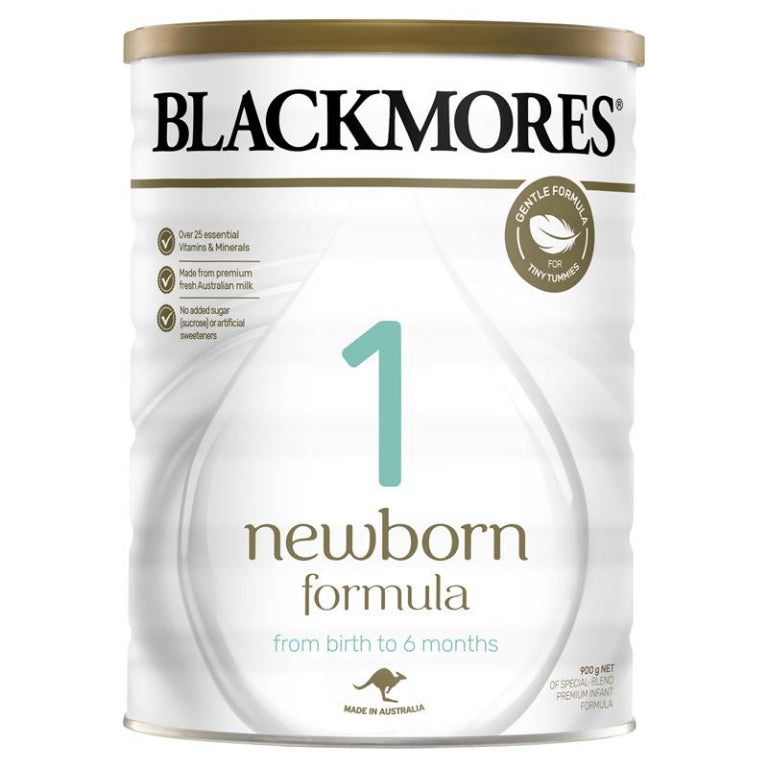 Blackmores Newborn Formula 900g front image on Livehealthy HK imported from Australia