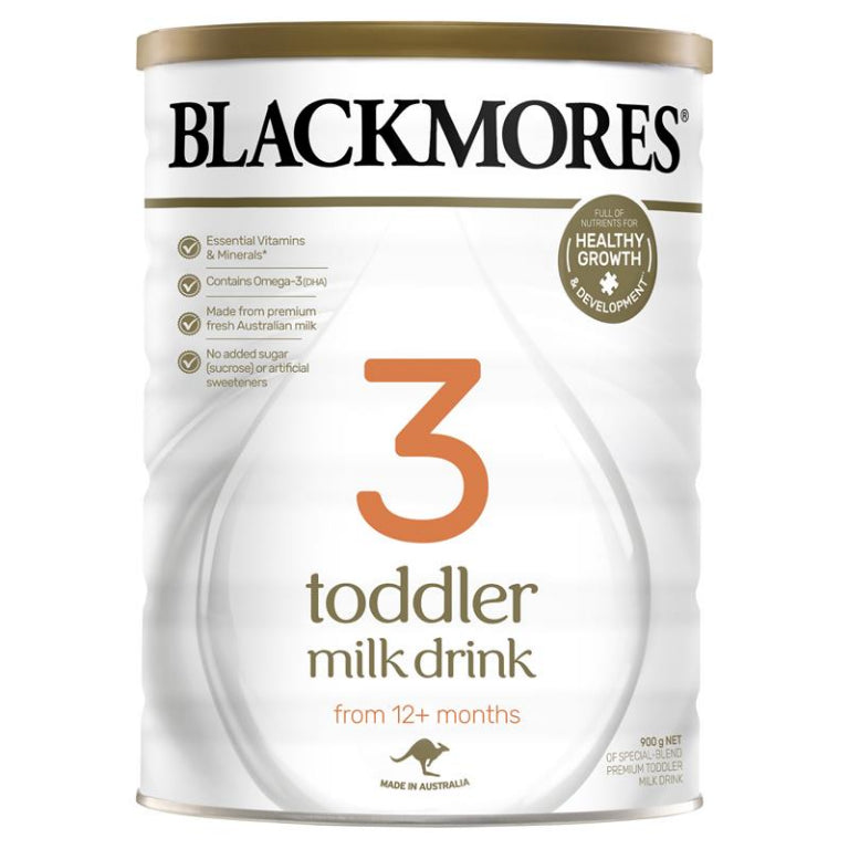Blackmores Toddler Milk Drink 900g front image on Livehealthy HK imported from Australia