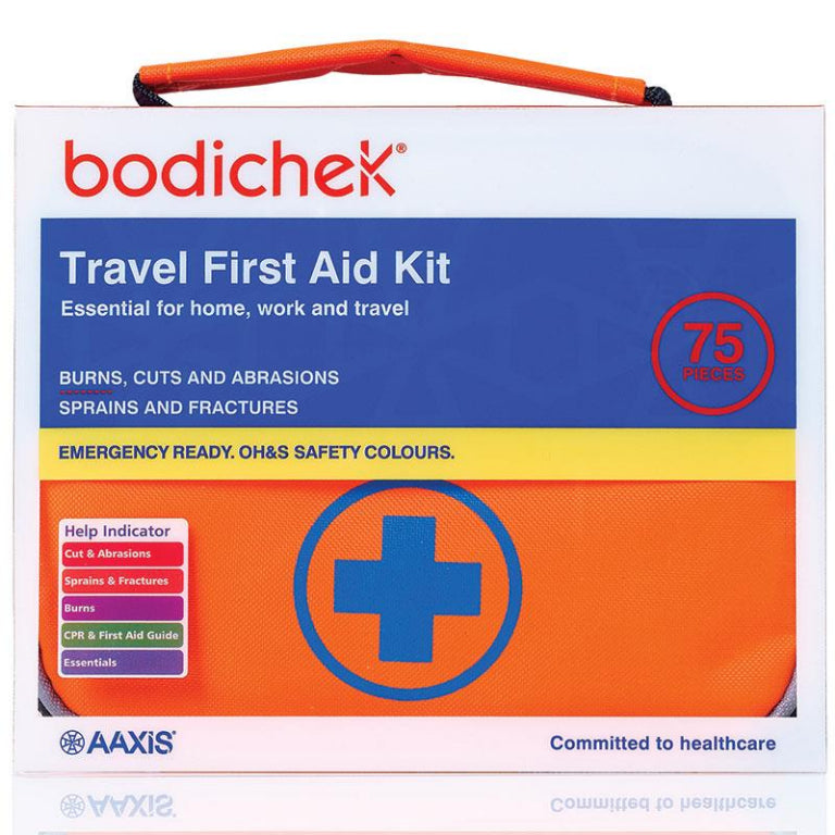 Bodichek First Aid Kit 75 Pieces front image on Livehealthy HK imported from Australia