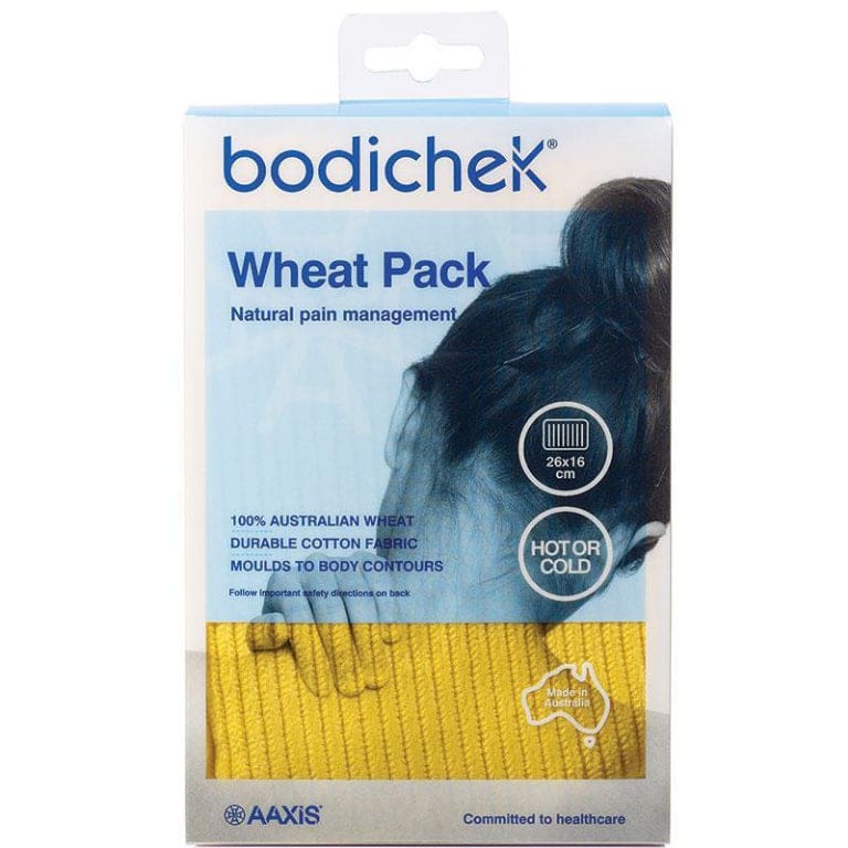 Bodichek Wheat Pack Small Rectangle - 25x16cm front image on Livehealthy HK imported from Australia