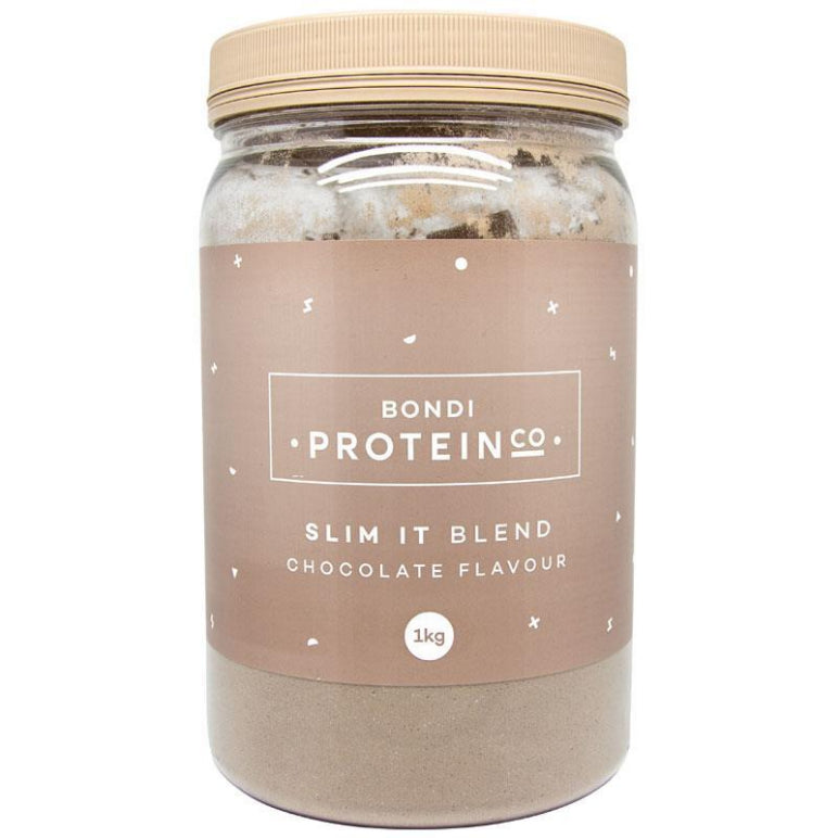 Bondi Protein Co Slim It Blend Chocolate 1kg front image on Livehealthy HK imported from Australia