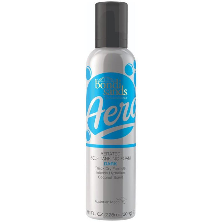 Bondi Sands Aero Tanning Foam Dark 225ml front image on Livehealthy HK imported from Australia