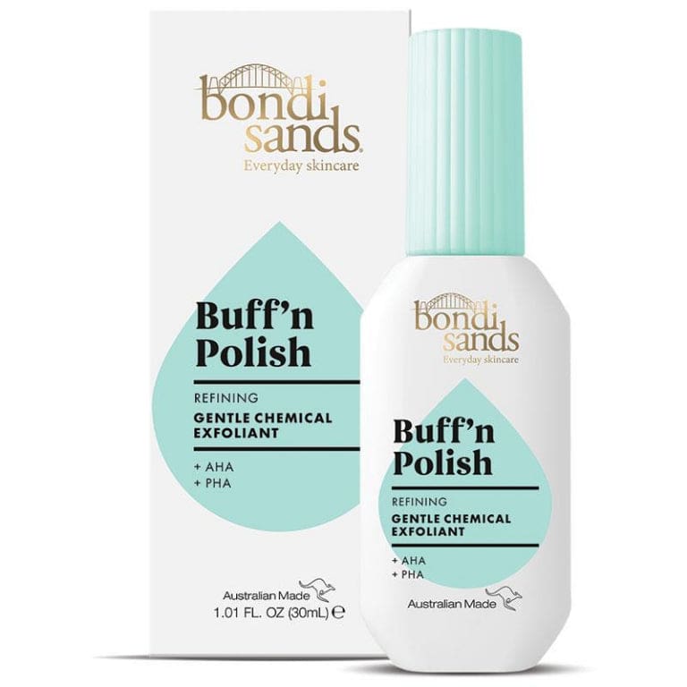 Bondi Sands Everyday Skincare Buff'n Polish Gentle Chemical Exfoliant 30ml front image on Livehealthy HK imported from Australia