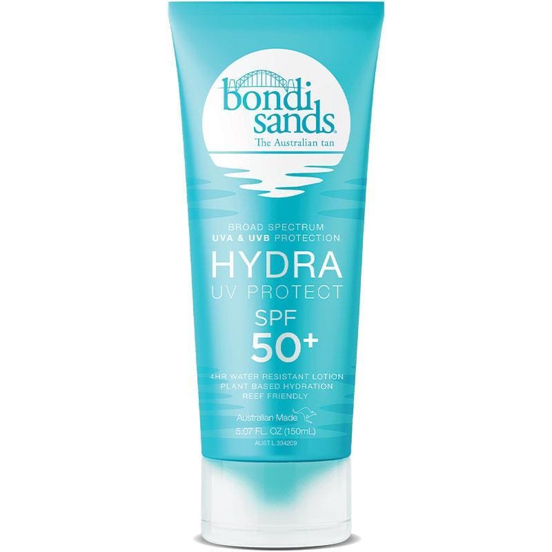 Bondi Sands Hydra UV Protect SPF 50+ Body Lotion 150ml front image on Livehealthy HK imported from Australia