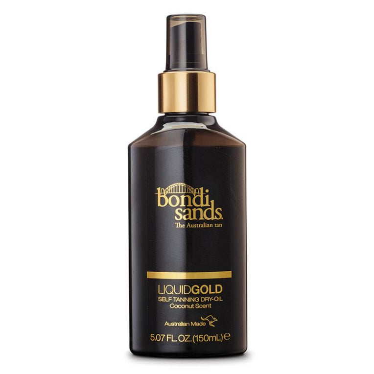 Bondi Sands Liquid Gold Self Tanning Oil 150ml front image on Livehealthy HK imported from Australia