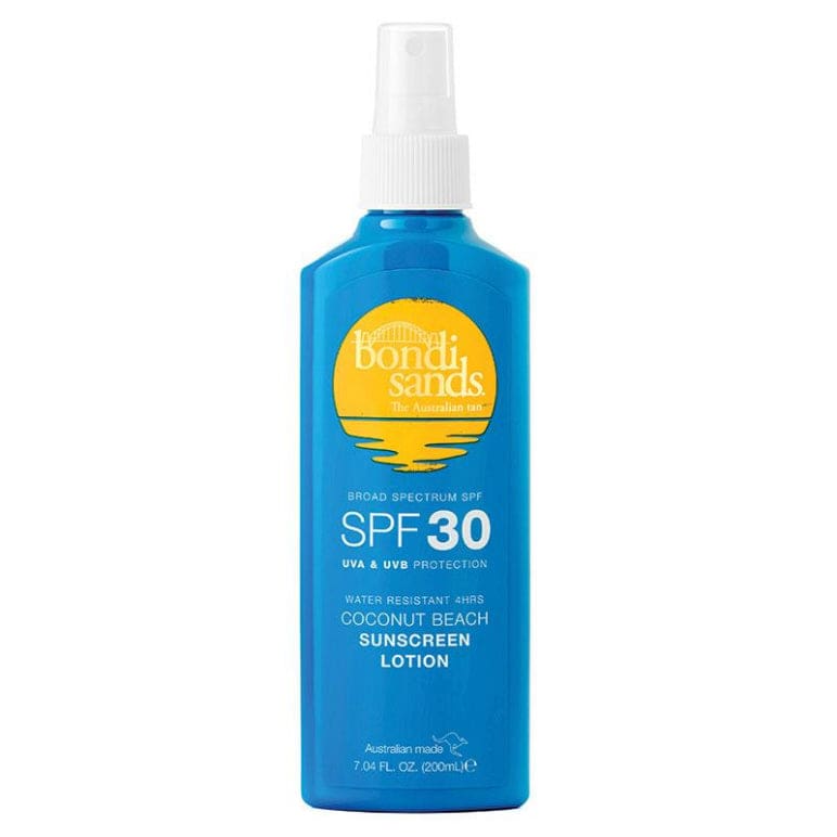 Bondi Sands SPF 30 Coconut Sunscreen Lotion 200ml front image on Livehealthy HK imported from Australia