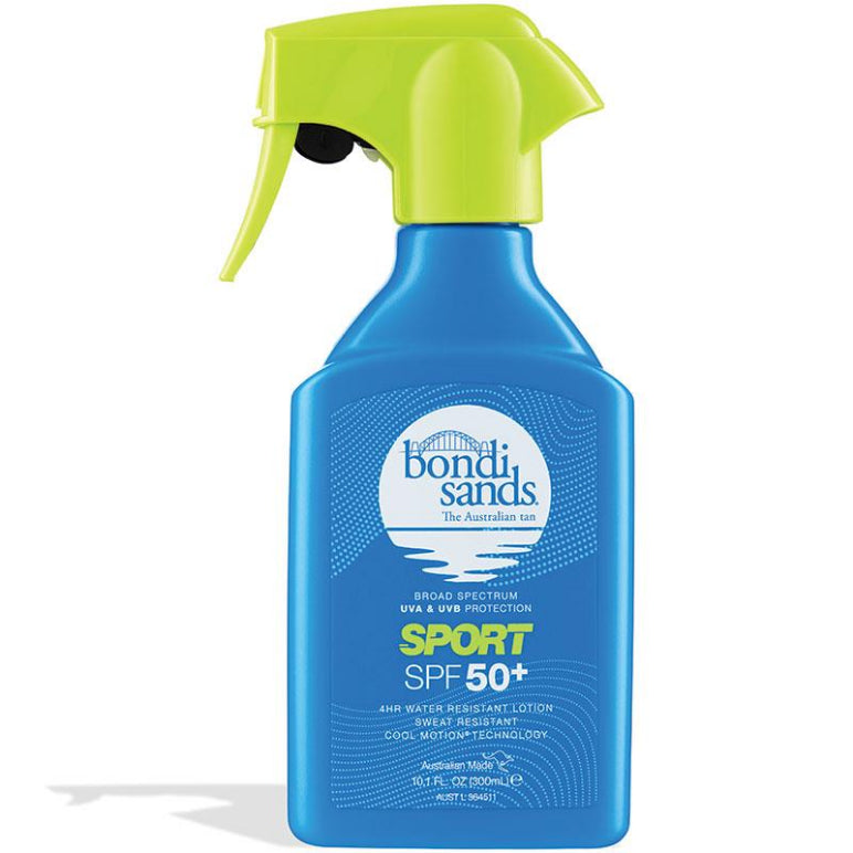 Bondi Sands Sport SPF 50+ Sunscreen Trigger Spray 300ml front image on Livehealthy HK imported from Australia