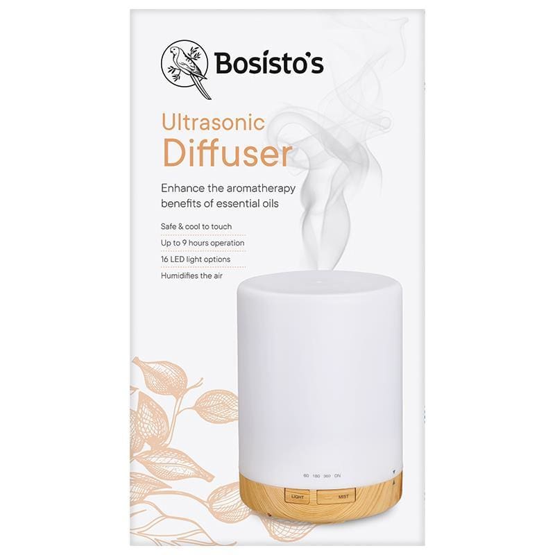 Bosistos Aromatherapy Diffuser front image on Livehealthy HK imported from Australia