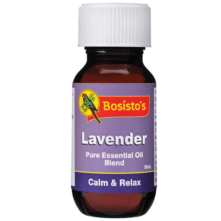 Bosistos Lavender Oil 50ml front image on Livehealthy HK imported from Australia