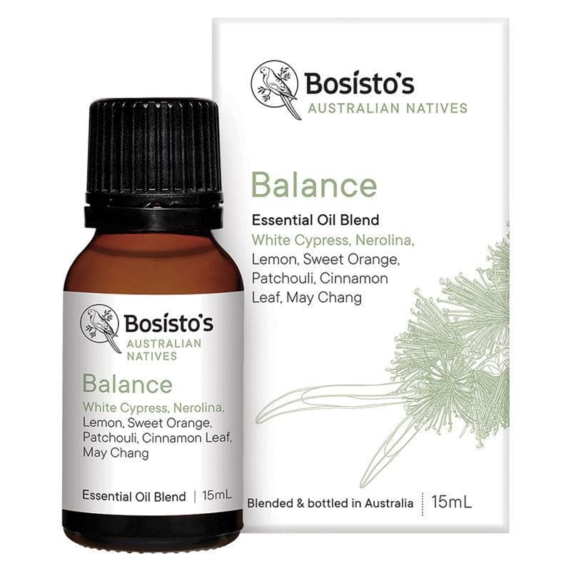 Bosistos Native Balance Oil 15ml front image on Livehealthy HK imported from Australia