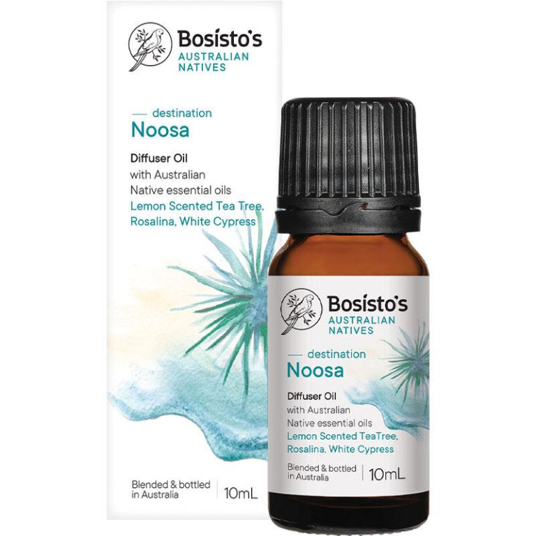 Bosistos Native Destination Noosa Essential Oil 10ml front image on Livehealthy HK imported from Australia