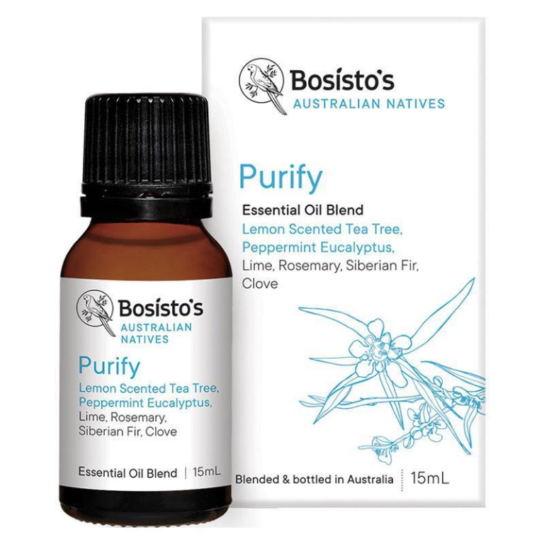 Bosistos Native Purify Oil 15ml front image on Livehealthy HK imported from Australia