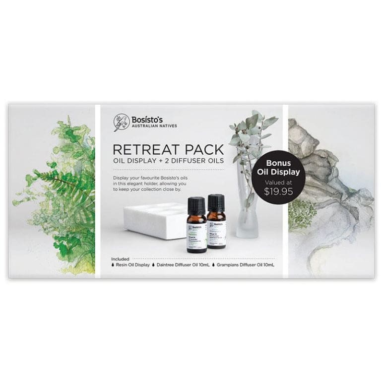 Bosistos Natives Retreat Pack front image on Livehealthy HK imported from Australia