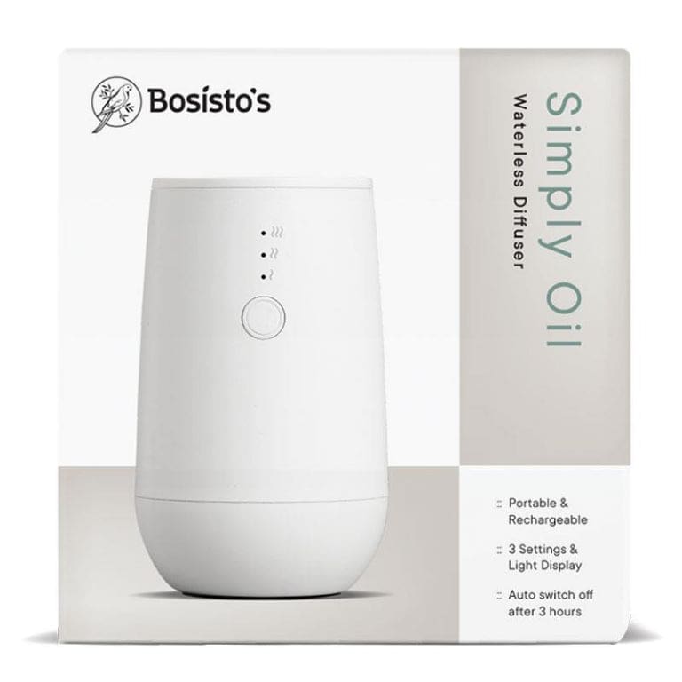 Bosistos Simply Oil Waterless Diffuser front image on Livehealthy HK imported from Australia