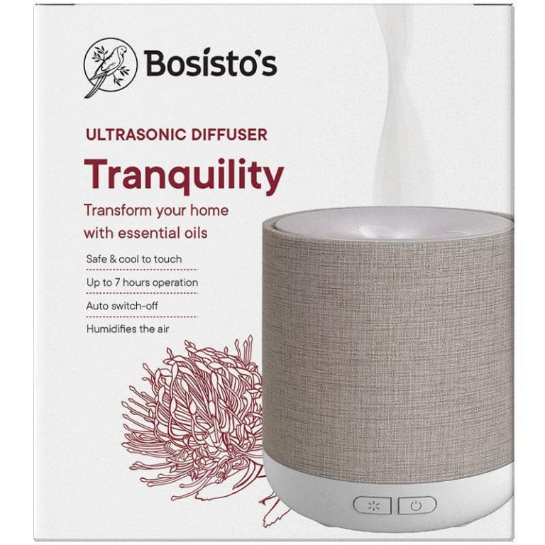 Bosisto's Tranquility Diffuser Exclusive Pack front image on Livehealthy HK imported from Australia