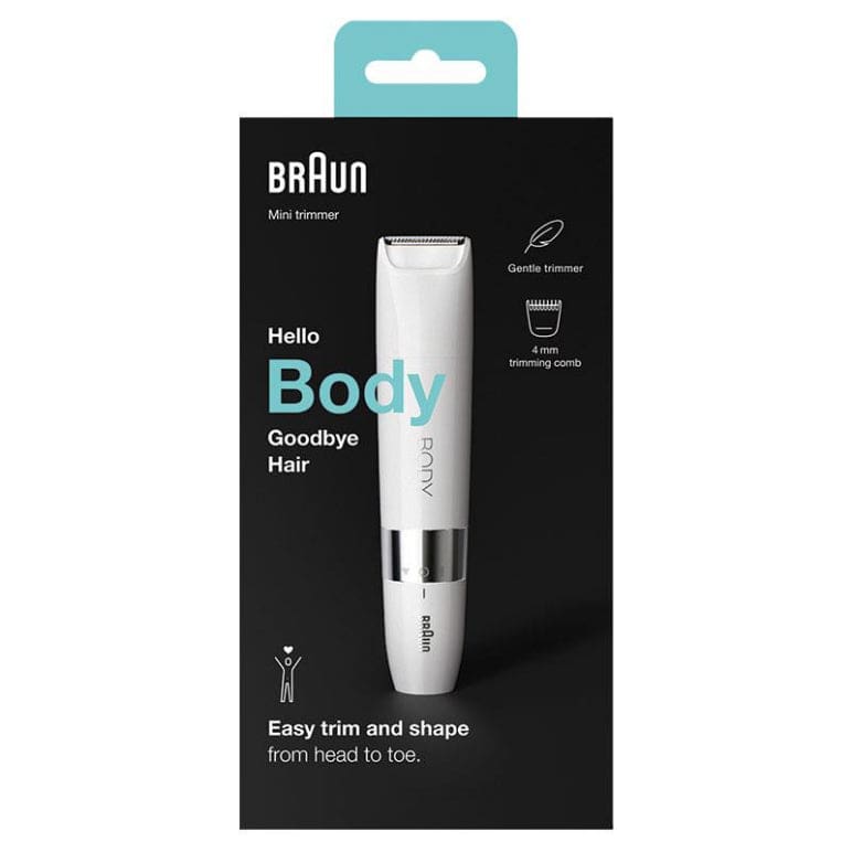 Braun Body Mini Trimmer BS1000 front image on Livehealthy HK imported from Australia
