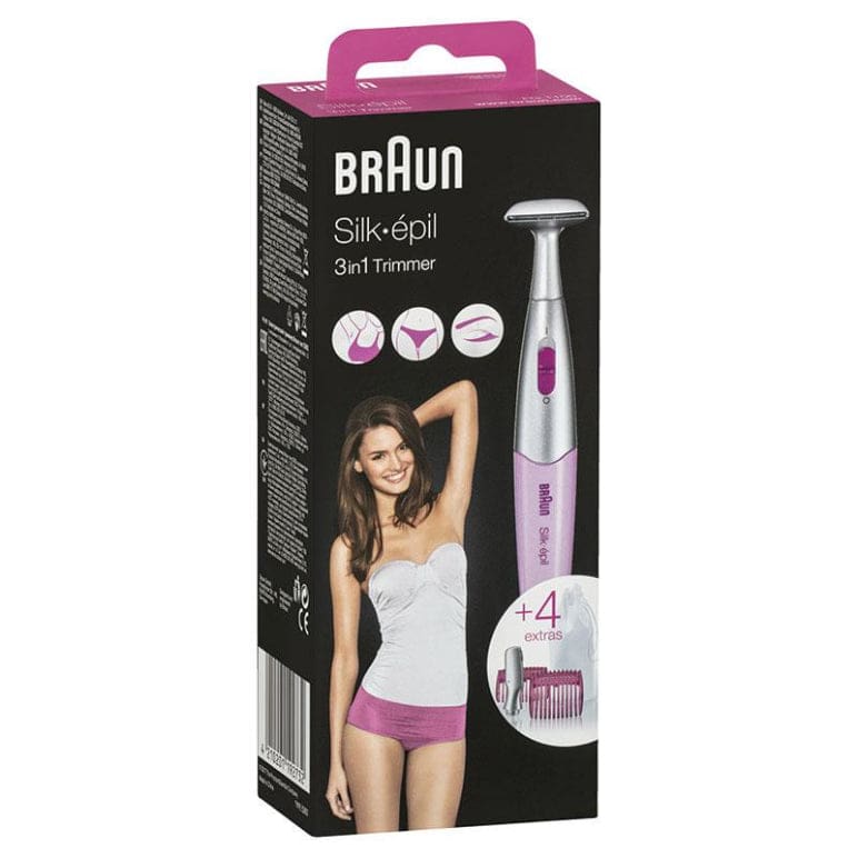 Braun Silk Finish Precision Trimmer FG1100 front image on Livehealthy HK imported from Australia