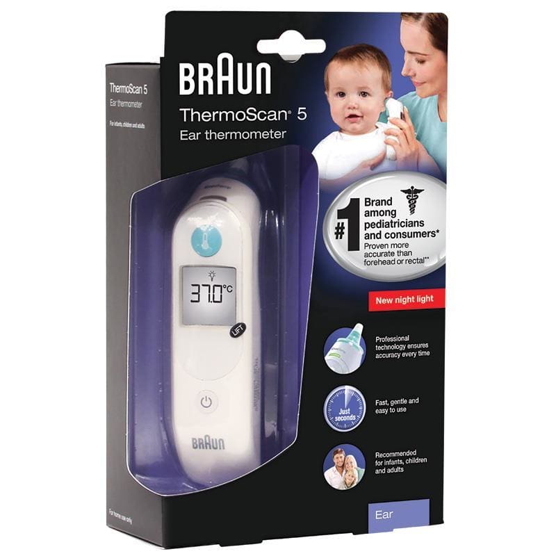 Braun Thermoscan 5 IRT 6030 front image on Livehealthy HK imported from Australia