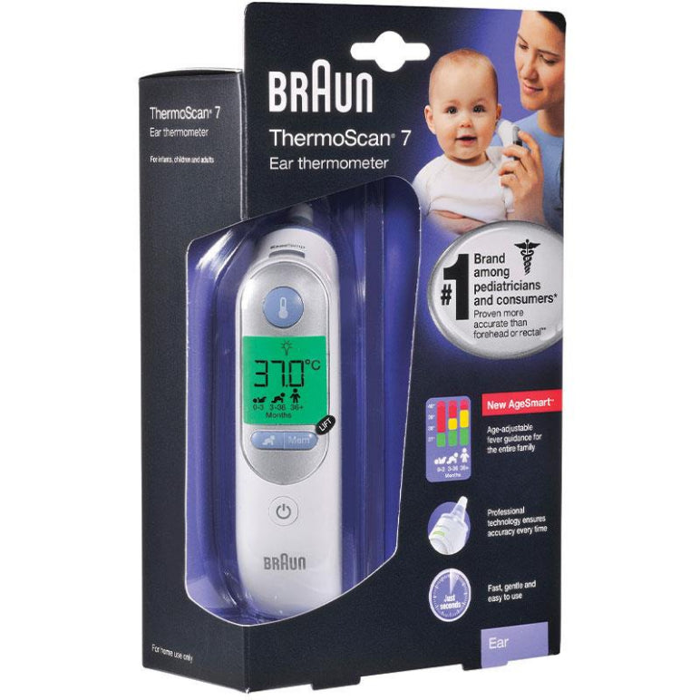 Braun Thermoscan 7 IRT 6520 front image on Livehealthy HK imported from Australia