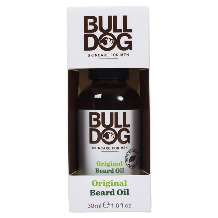 Bulldog Skincare for Men Original Beard Oil 30ml front image on Livehealthy HK imported from Australia