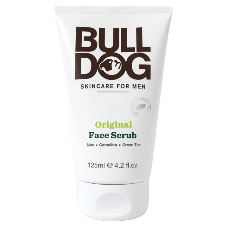 Bulldog Skincare for Men Original Face Scrub 125ml front image on Livehealthy HK imported from Australia