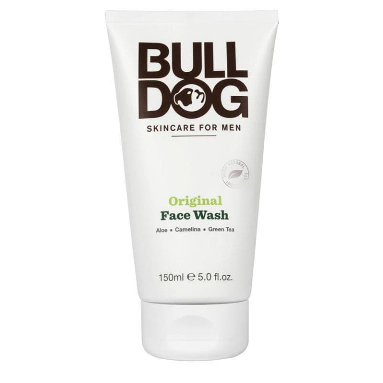 Bulldog Skincare for Men Original Face Wash 150ml front image on Livehealthy HK imported from Australia