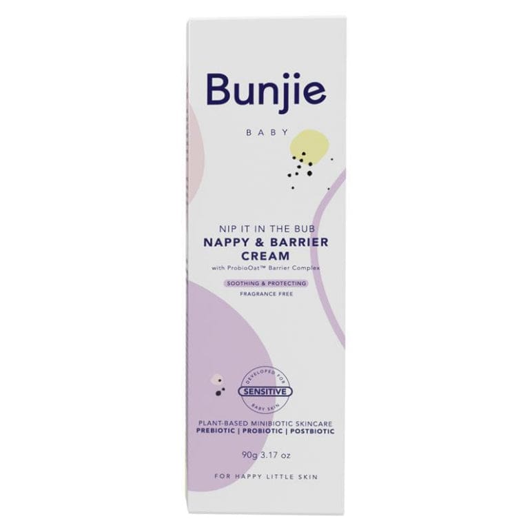 Bunjie Baby Nappy Rash And Barrier Cream 90g front image on Livehealthy HK imported from Australia