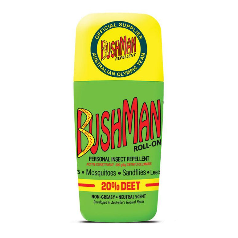 Bushman Roll On 65g front image on Livehealthy HK imported from Australia