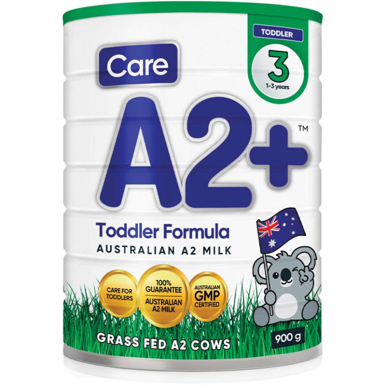 Care A2 Plus Stage 3 Toddler Formula 900g front image on Livehealthy HK imported from Australia