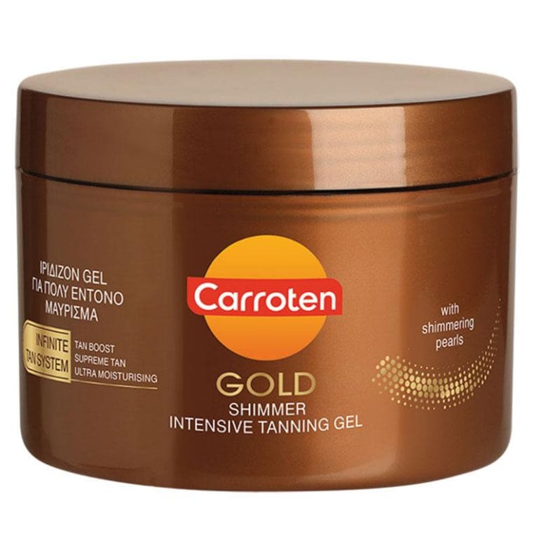 Carroten Gold Shimmer Intensive Gel 150ml front image on Livehealthy HK imported from Australia