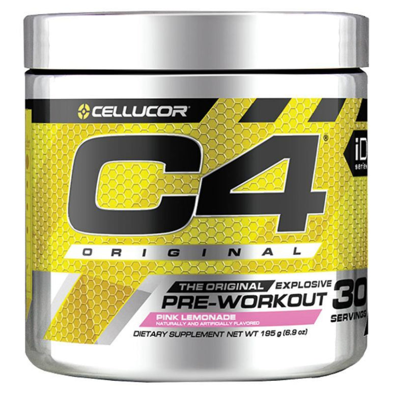 Cellucor C4 ID Pink Lemonade 30 Serve front image on Livehealthy HK imported from Australia