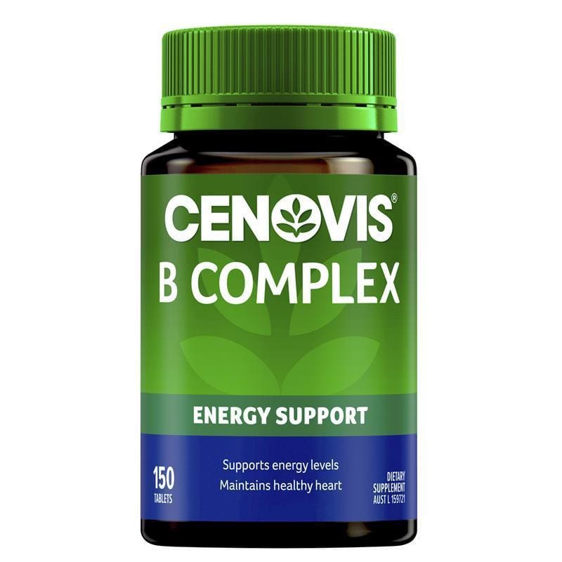 Cenovis B Complex - Vitamin B - 150 Tablets front image on Livehealthy HK imported from Australia