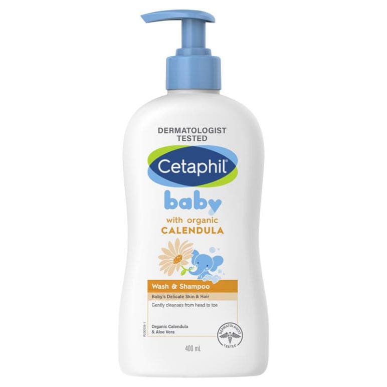 Cetaphil Baby Calendula Daily Lotion 400ml front image on Livehealthy HK imported from Australia