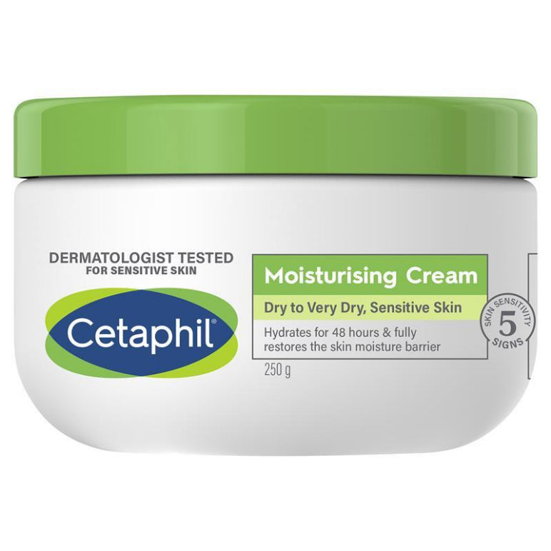 Cetaphil Moisture Cream 250g front image on Livehealthy HK imported from Australia