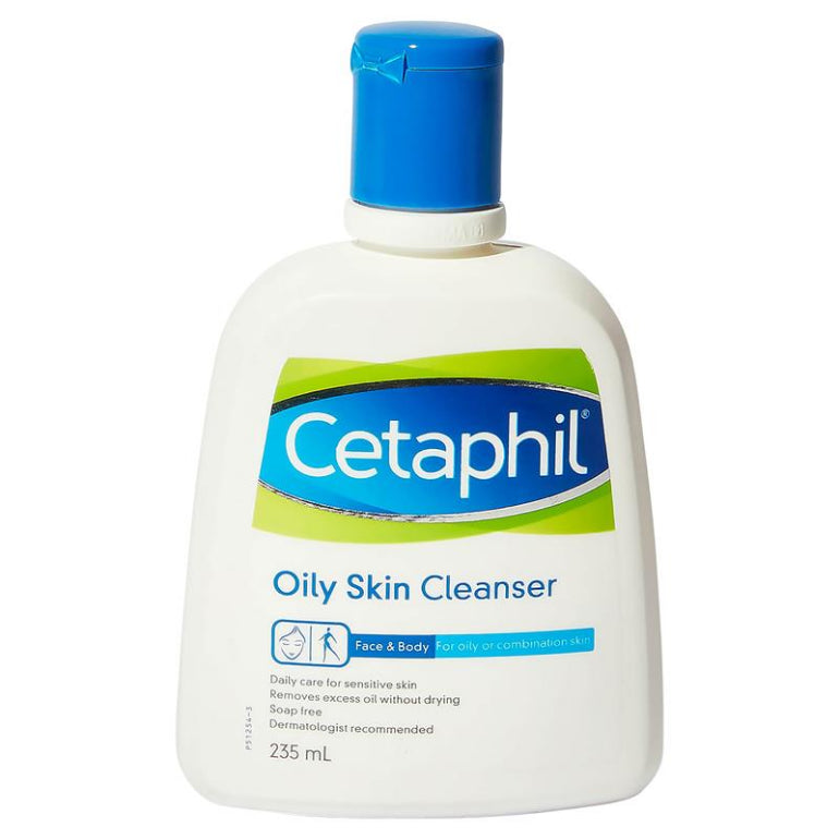 Cetaphil Oily Skin Cleanser 235ml front image on Livehealthy HK imported from Australia