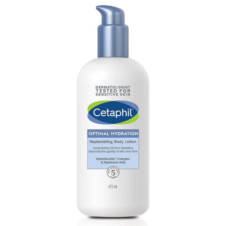 Cetaphil Optimal Hydration Body Lotion 473ml front image on Livehealthy HK imported from Australia