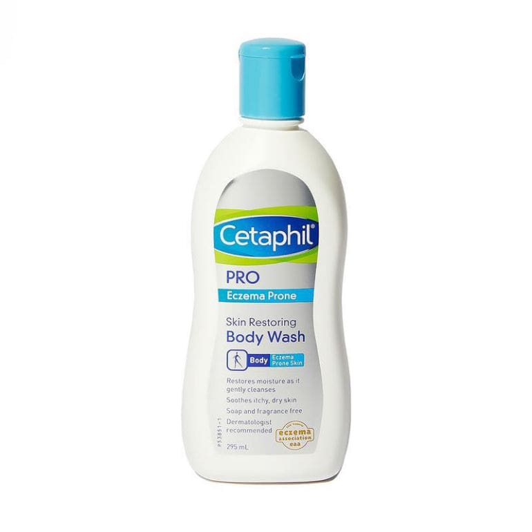 Cetaphil Pro Eczema Prone Skin Restoring Body Wash 295ml front image on Livehealthy HK imported from Australia