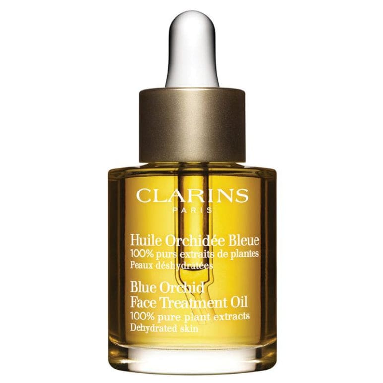 Clarins Blue Orchid Face Treatment Oil 30ml front image on Livehealthy HK imported from Australia