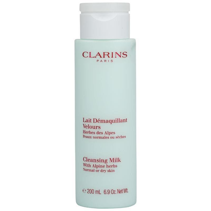 Clarins Cleansing Milk With Alpine Herbs Normal/Dry Skin 200ml front image on Livehealthy HK imported from Australia