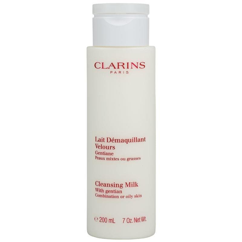 Clarins Cleansing Milk With Gentian Combination/Oily Skin 200ml front image on Livehealthy HK imported from Australia