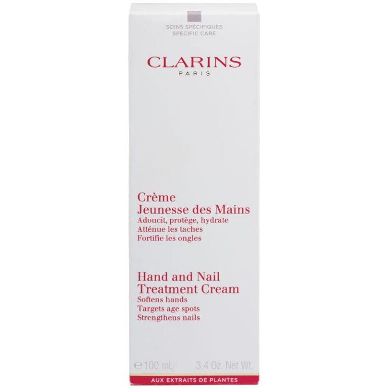 Clarins Hand & Nail Cream 100ml front image on Livehealthy HK imported from Australia