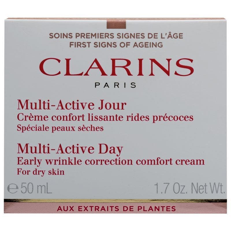 Clarins Multi-Active Day Cream Dry Skin 50ml front image on Livehealthy HK imported from Australia