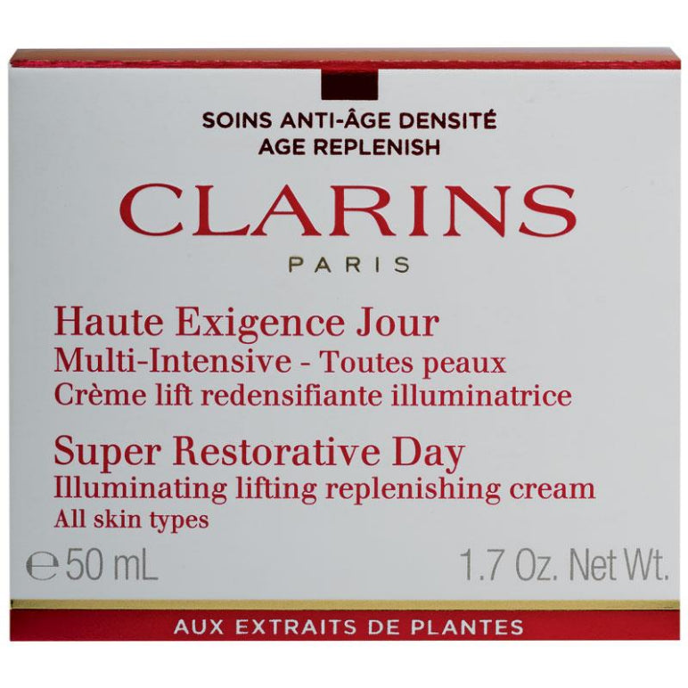 Clarins Super Restorative Day Cream 50ml front image on Livehealthy HK imported from Australia