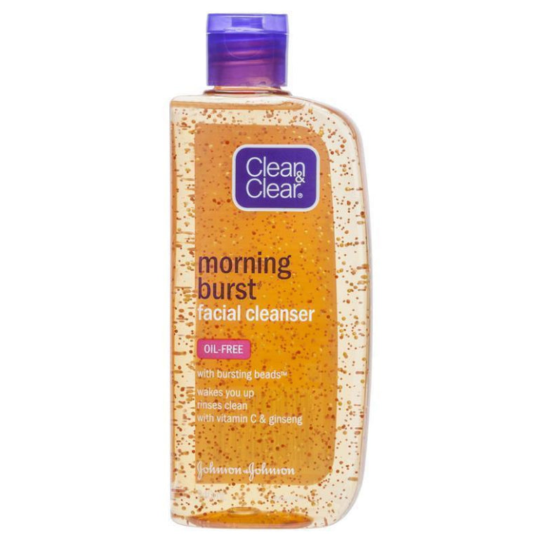 Clean & Clear Morning Burst Citrus Fragranced Facial Cleanser 240mL front image on Livehealthy HK imported from Australia