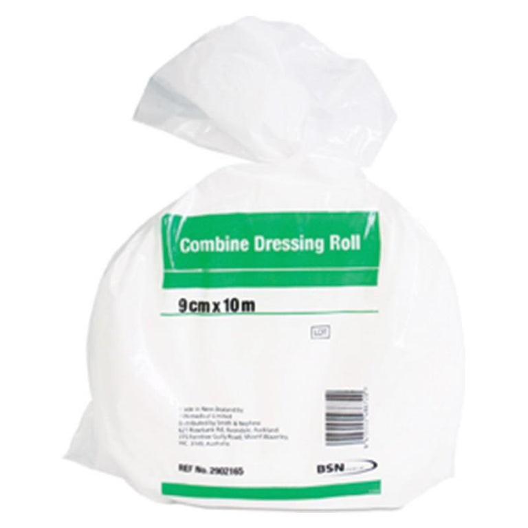 Combine Dressing Roll 9cm x 10m front image on Livehealthy HK imported from Australia