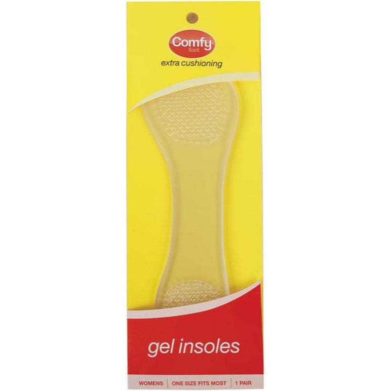 Comfy Feet Gel Insoles front image on Livehealthy HK imported from Australia