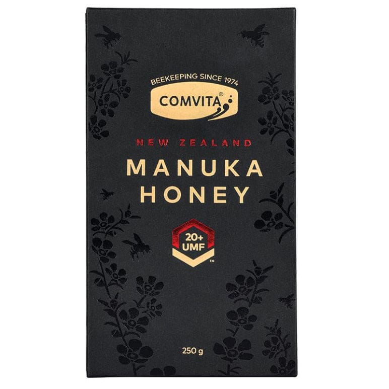 Comvita UMF 20+ Manuka Honey 250g front image on Livehealthy HK imported from Australia